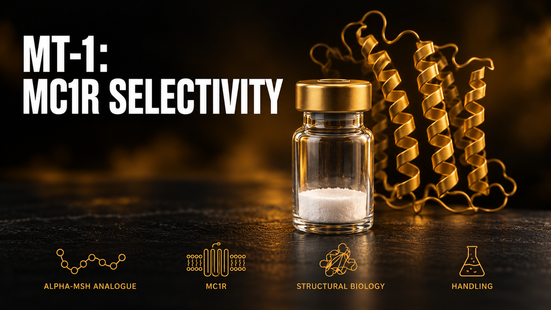 MT-1 (Afamelanotide): MC1R Selectivity and the Research Record