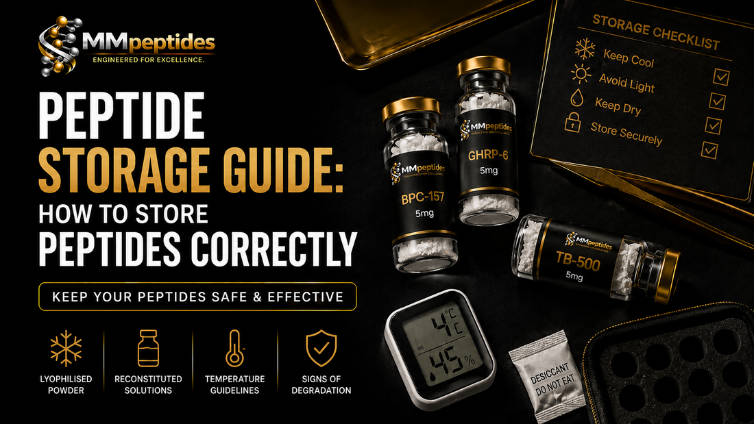 Peptide Storage Guide: How to Store Peptides Correctly