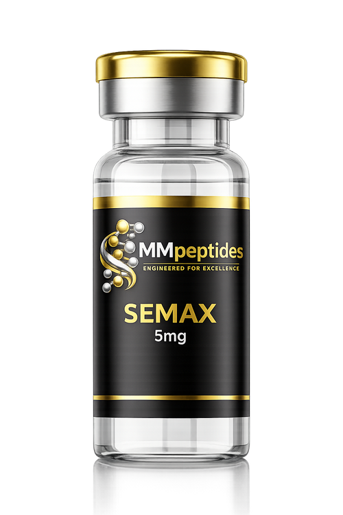 Semax 5mg nootropic research peptide vial – high purity, MMPeptides UK
